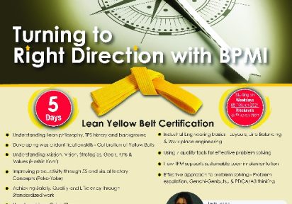 LEAN YELLOW BELT PROGRAM