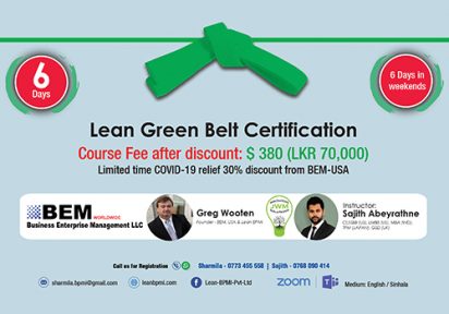 LEAN GREEN BELT PROGRAM
